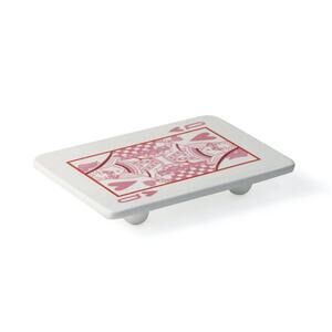 NWT Target Bullseye Valentine's Day 2026 Pink Queen Of Hearts Ceramic Tray